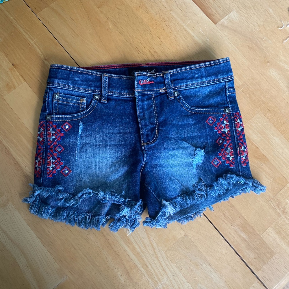 Girls jean shorts Jordache